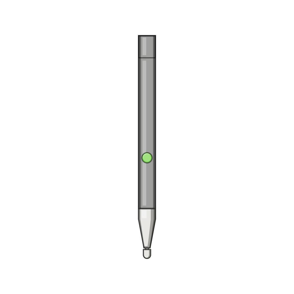 digital interactive whiteboard cartoon illustration vector