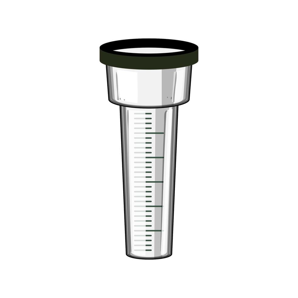 measurement rain gauge cartoon illustration vector