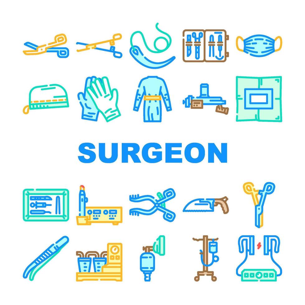 surgeon scalpel health medical vector