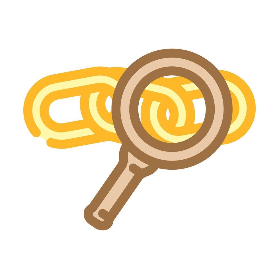 tracking affiliate program color icon illustration vector