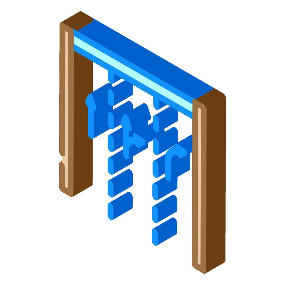 road markings highway isometric icon illustration vector