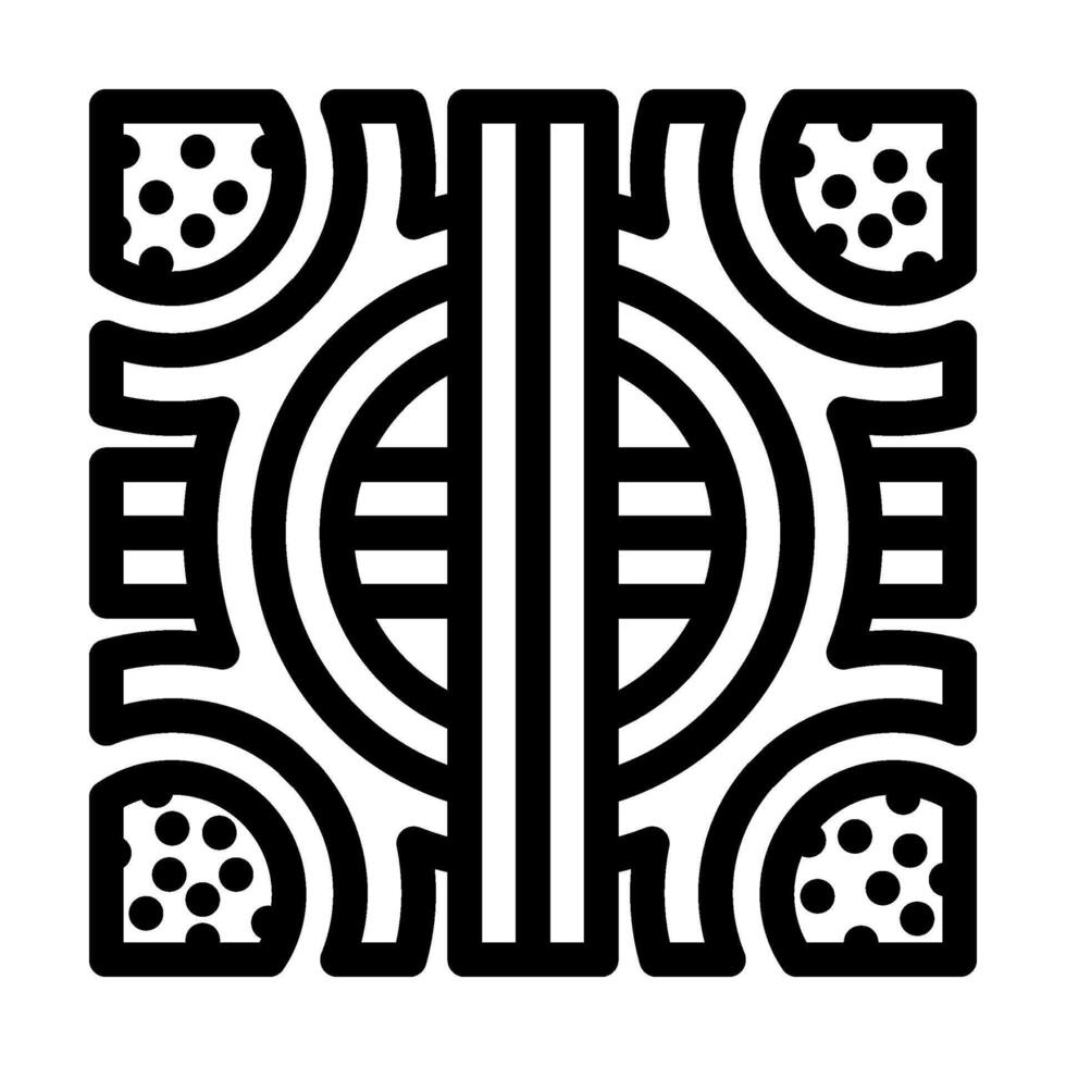 junction highway road line icon illustration vector