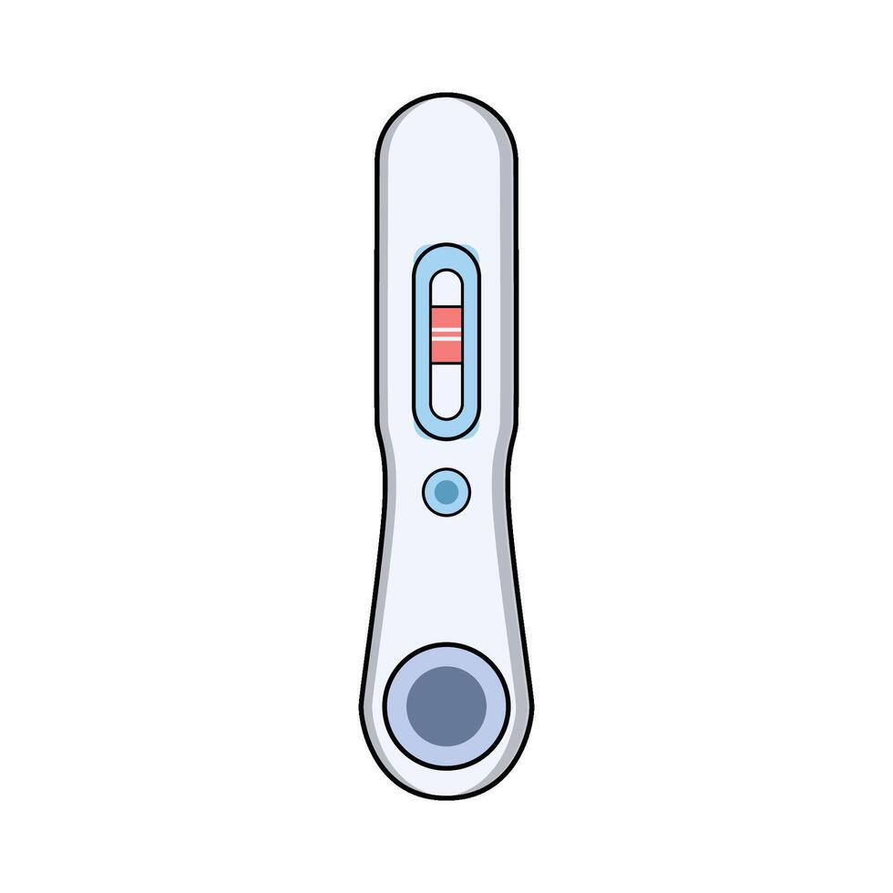 illustration of Pregnancy test vector
