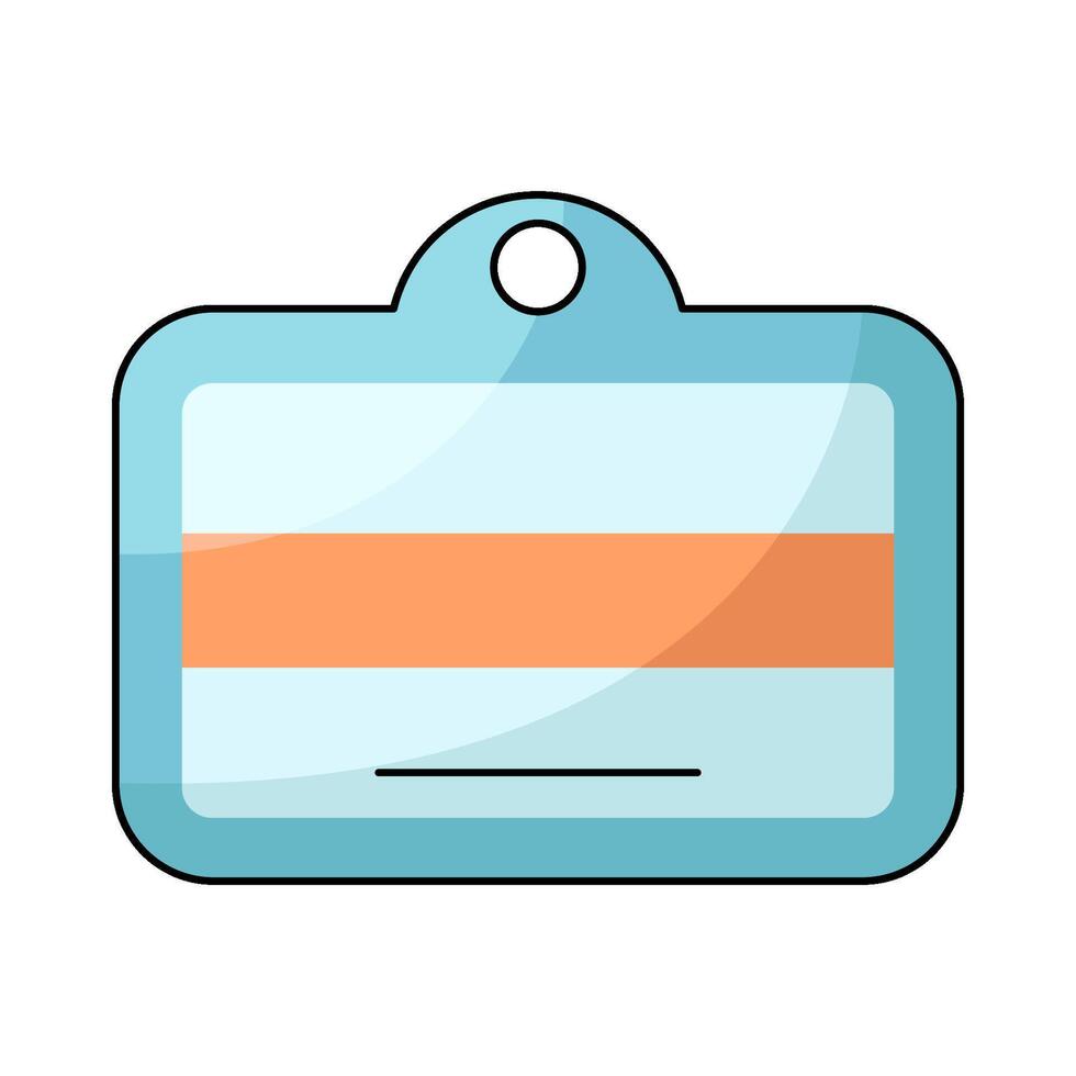 Pet Tag ID vector