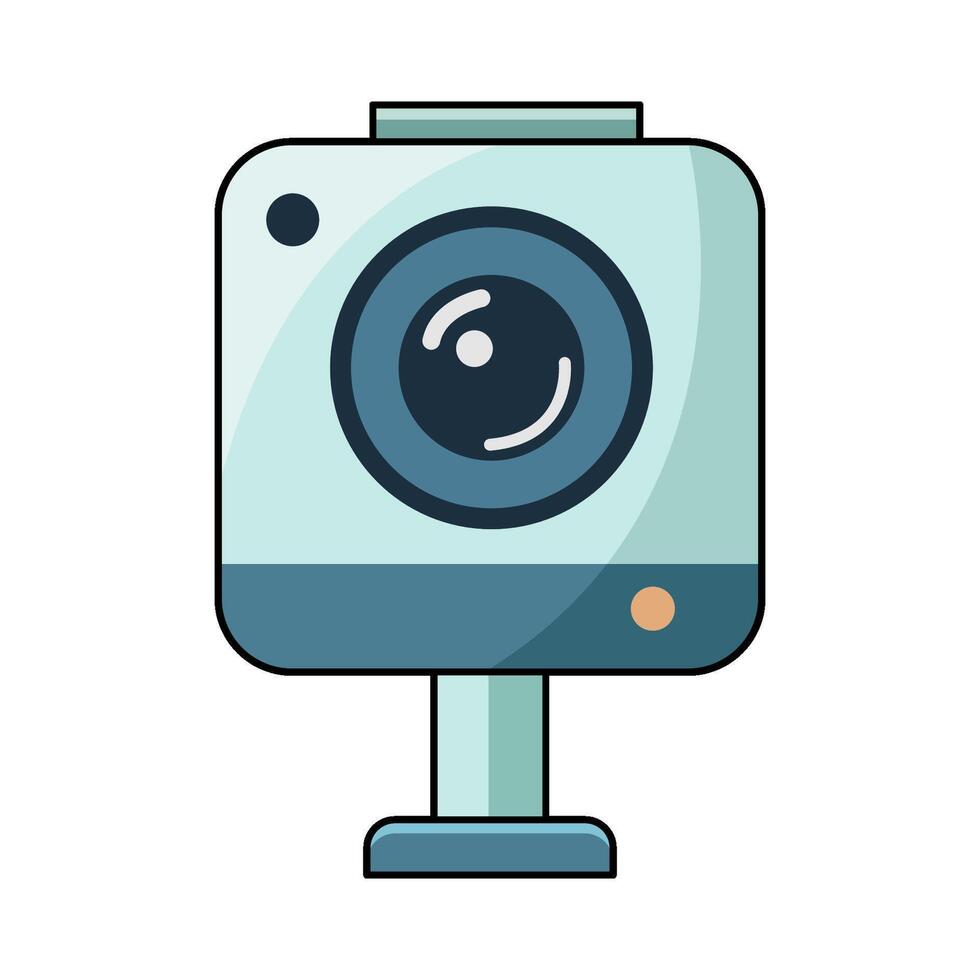illustration of pet camera vector