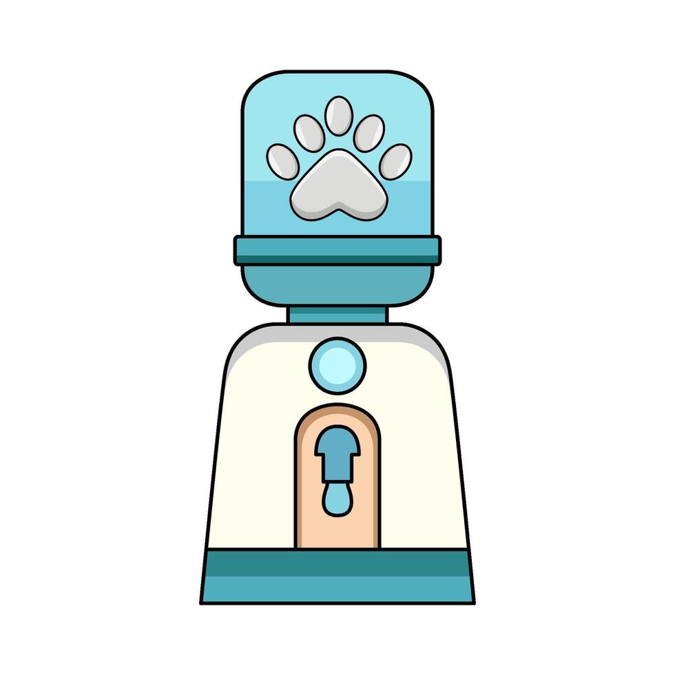 Pet Water Dispenser vector