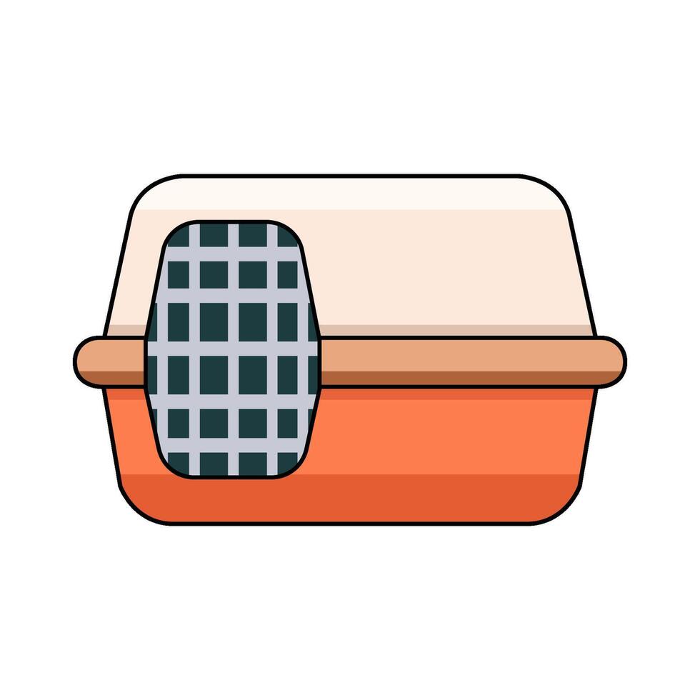 illustration of Pet carrier vector