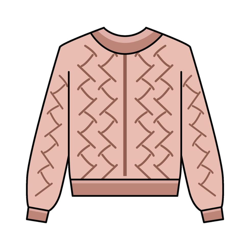 illustration of Pullover vector