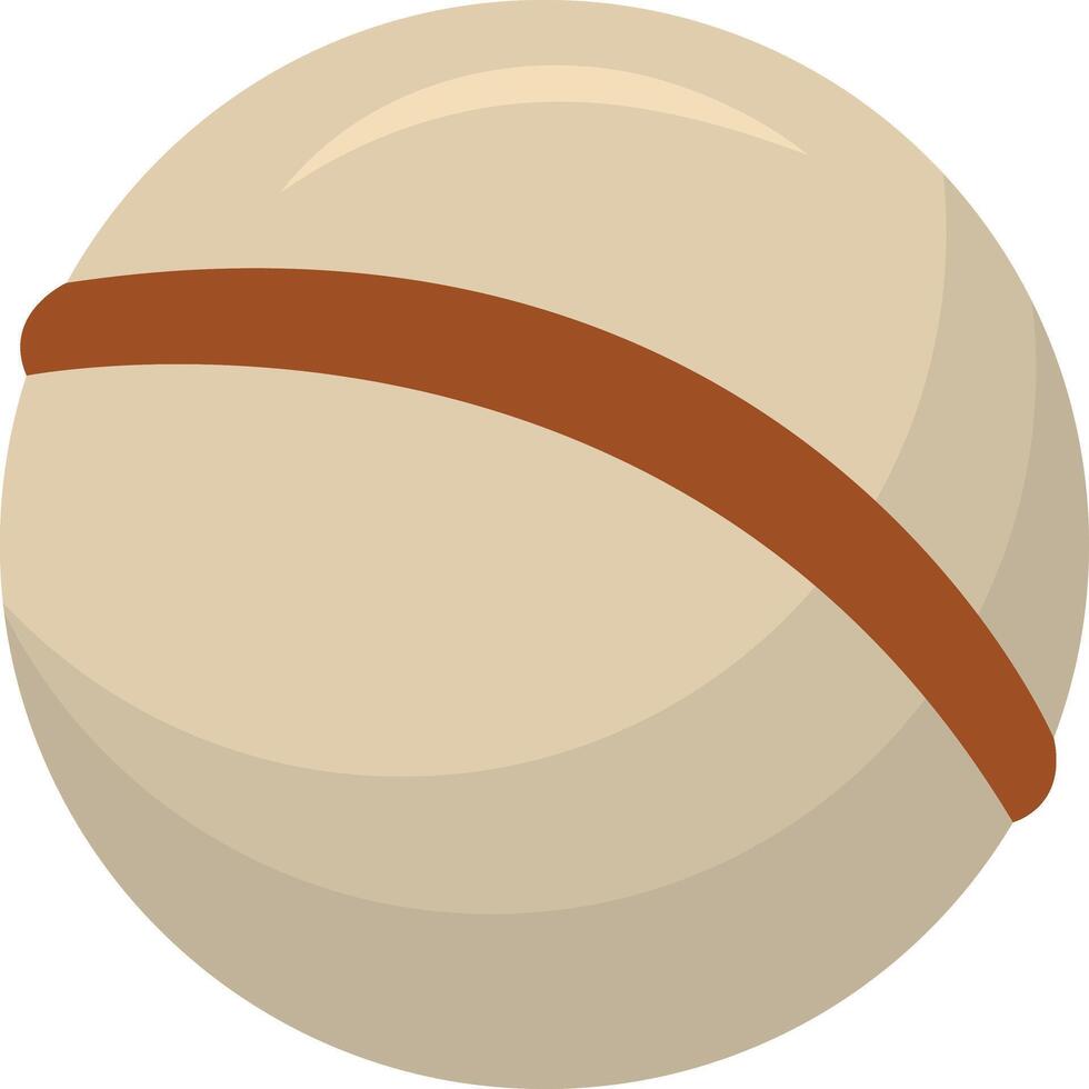 Sweet and Yummy Dessert Chocolate in Cartoon Shape vector