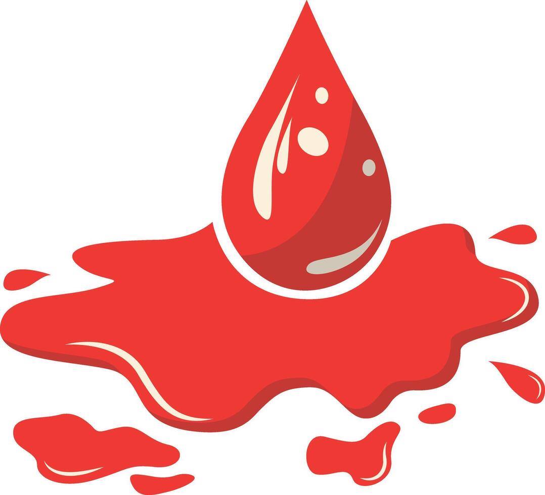 Blood Donor Icon. Illustration in Cartoon Design vector
