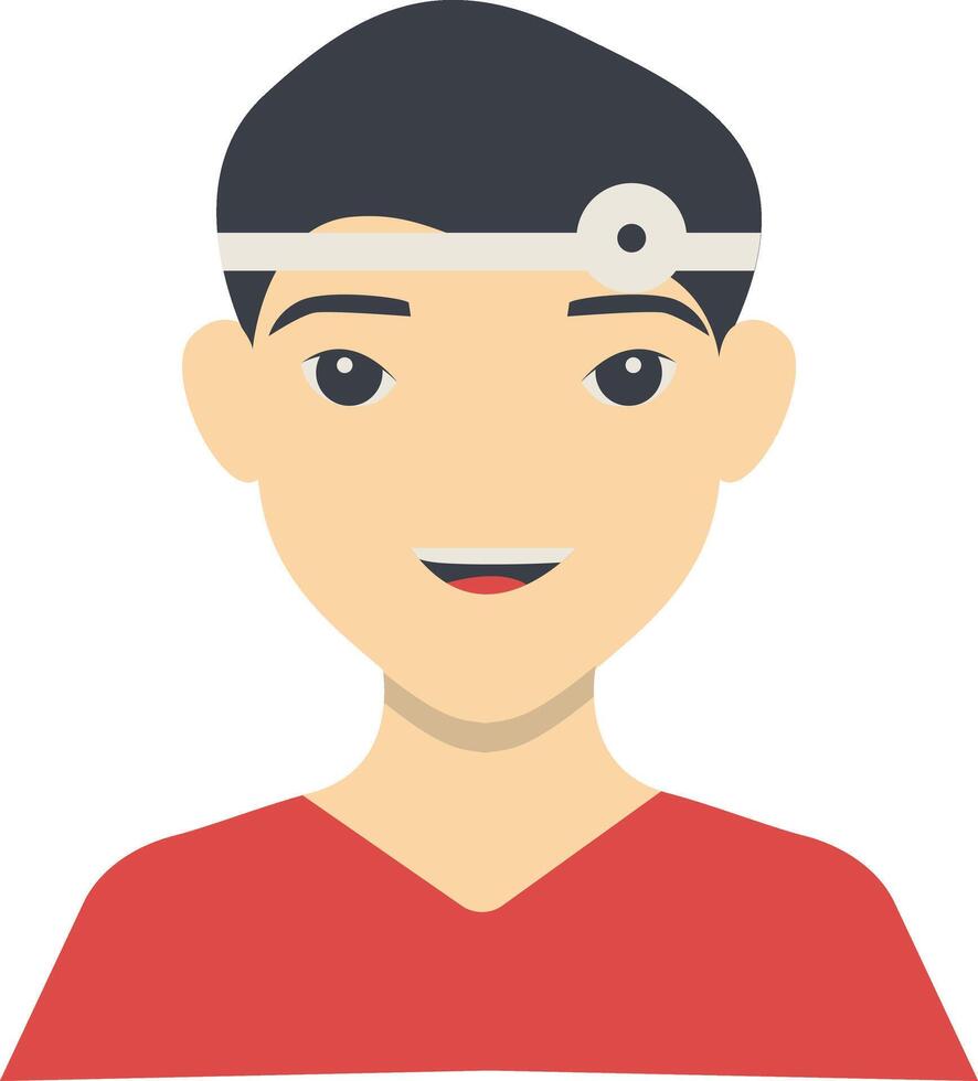 Man Nurse Character. vector