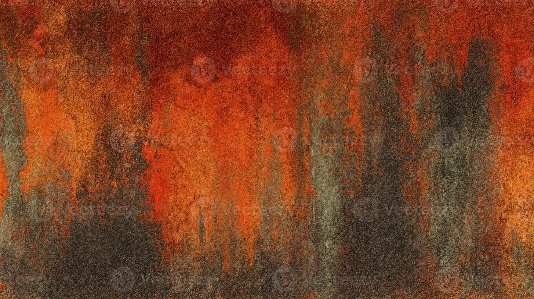 Textured abstract background displaying a blend of rust, orange, and brown hues, creating a sense of aged warmth and organic pattern, artful effect photo