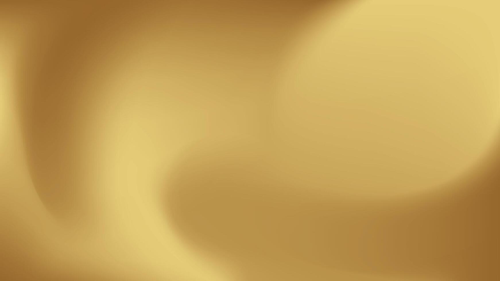 Gold abstract blurred gradient background,illustra vector
