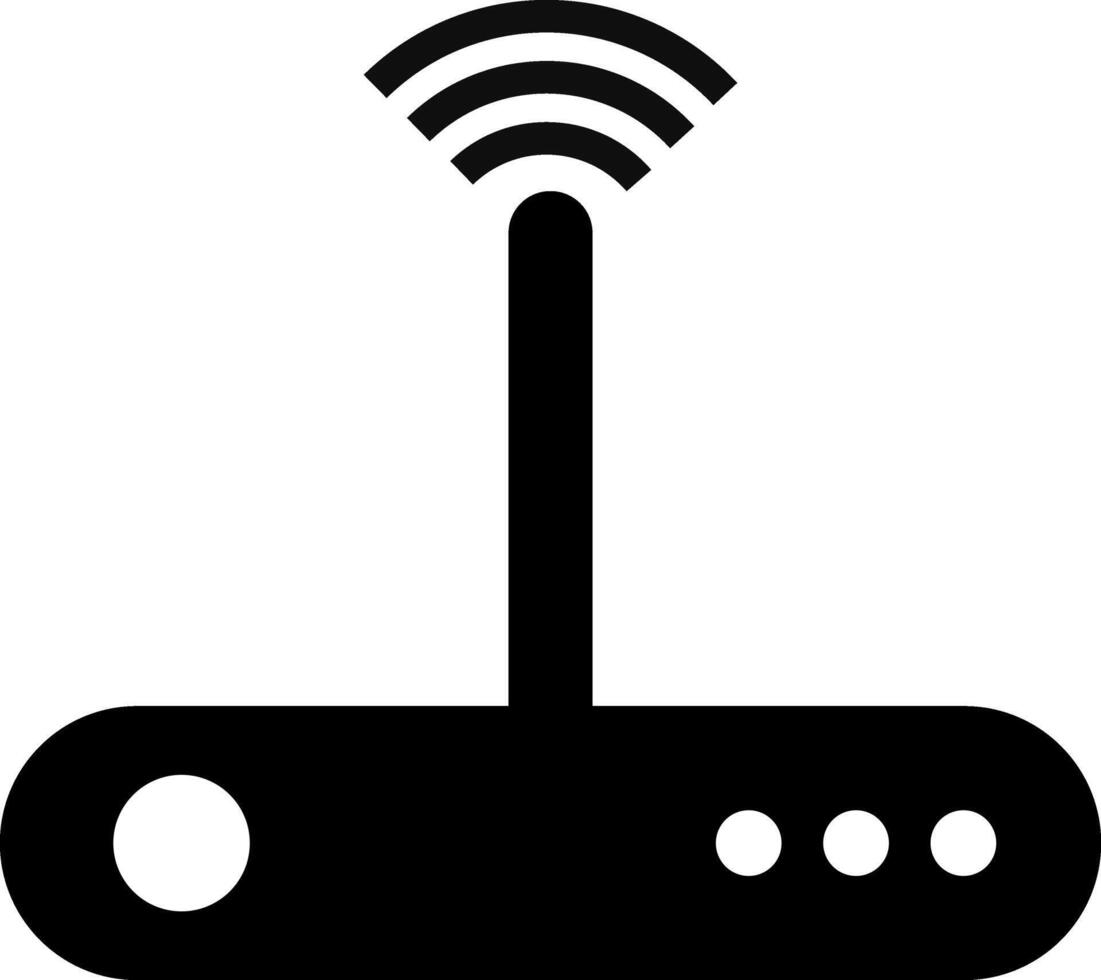Wifi router icon. Internet connection concept. service wireless. modem with wifi signal. Modem Infographic vector