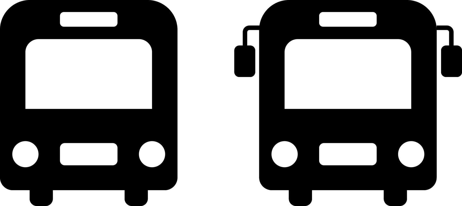 bus icon set. travel sign. car icons. tour tourism vector