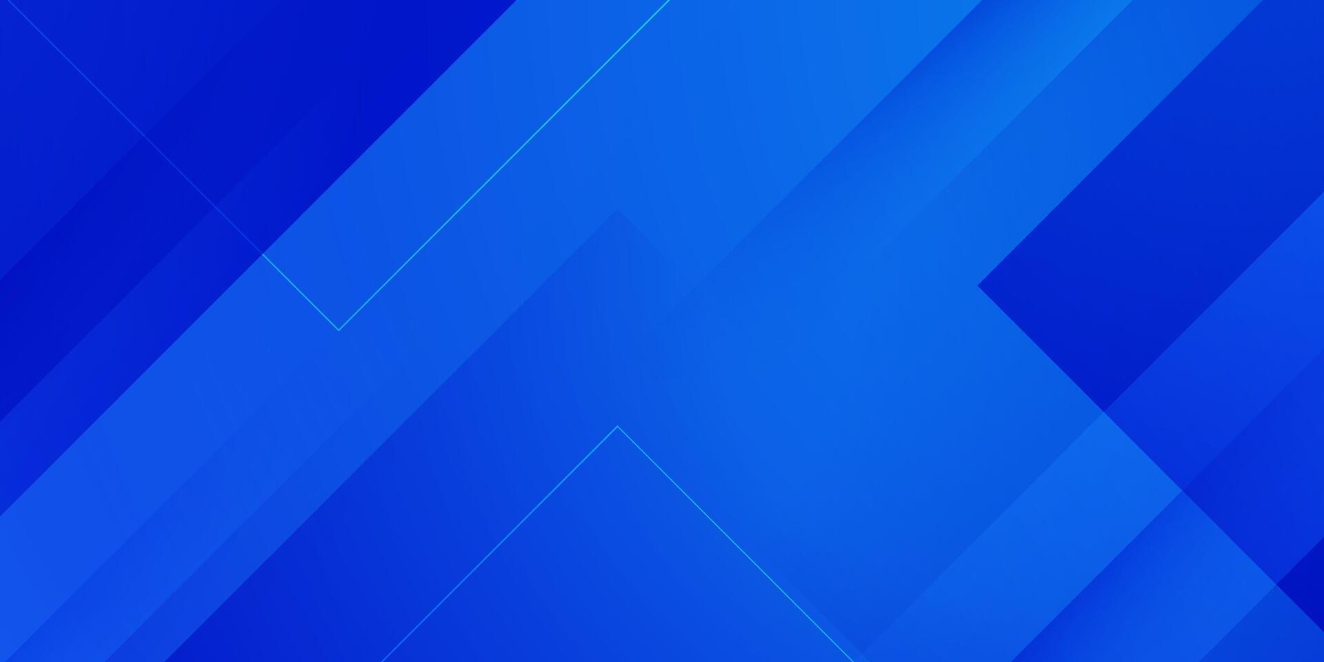 Abstract bright blue background overlap square design. Simple overlap square shapes pattern background. vector