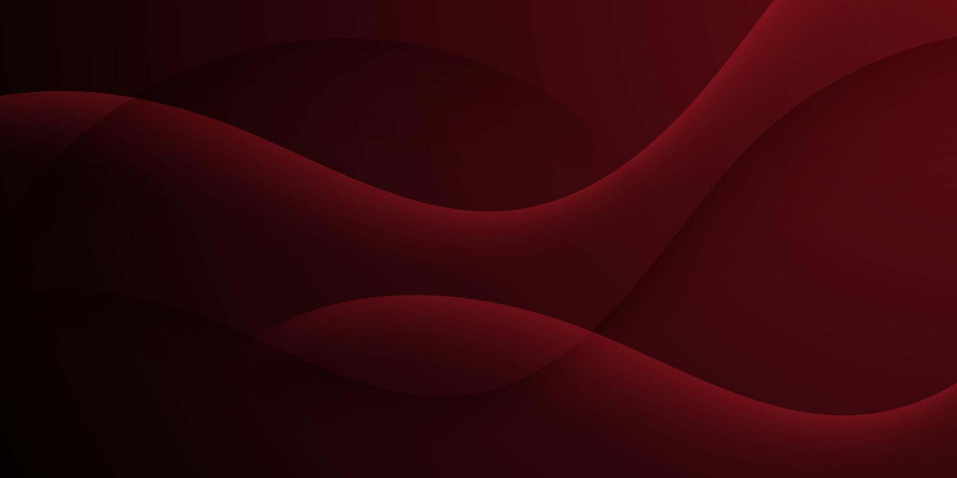 Abstract dark wave realistic textured background. Elegant dynamic color wave 3D pattern. vector