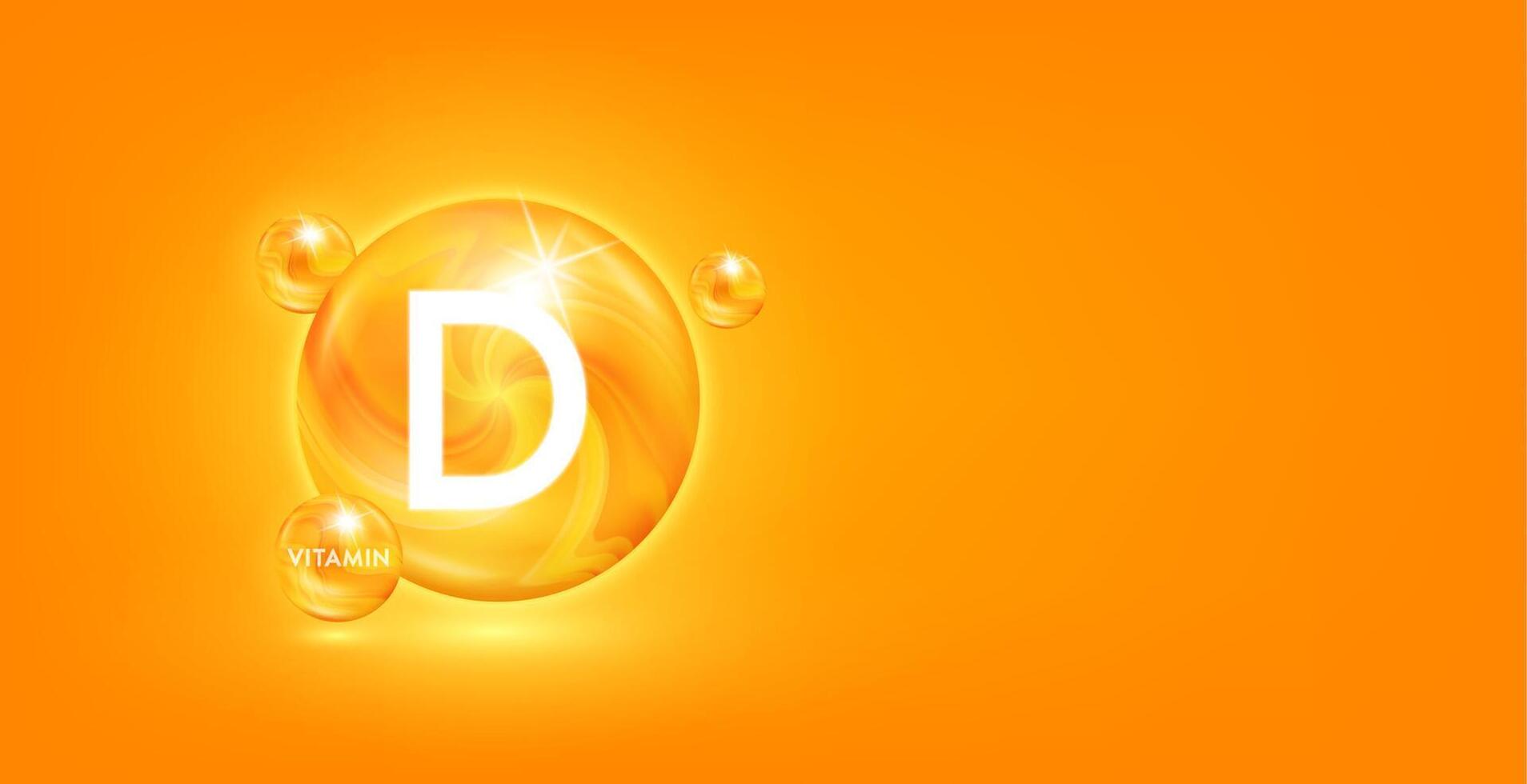Vitamin C banner vector