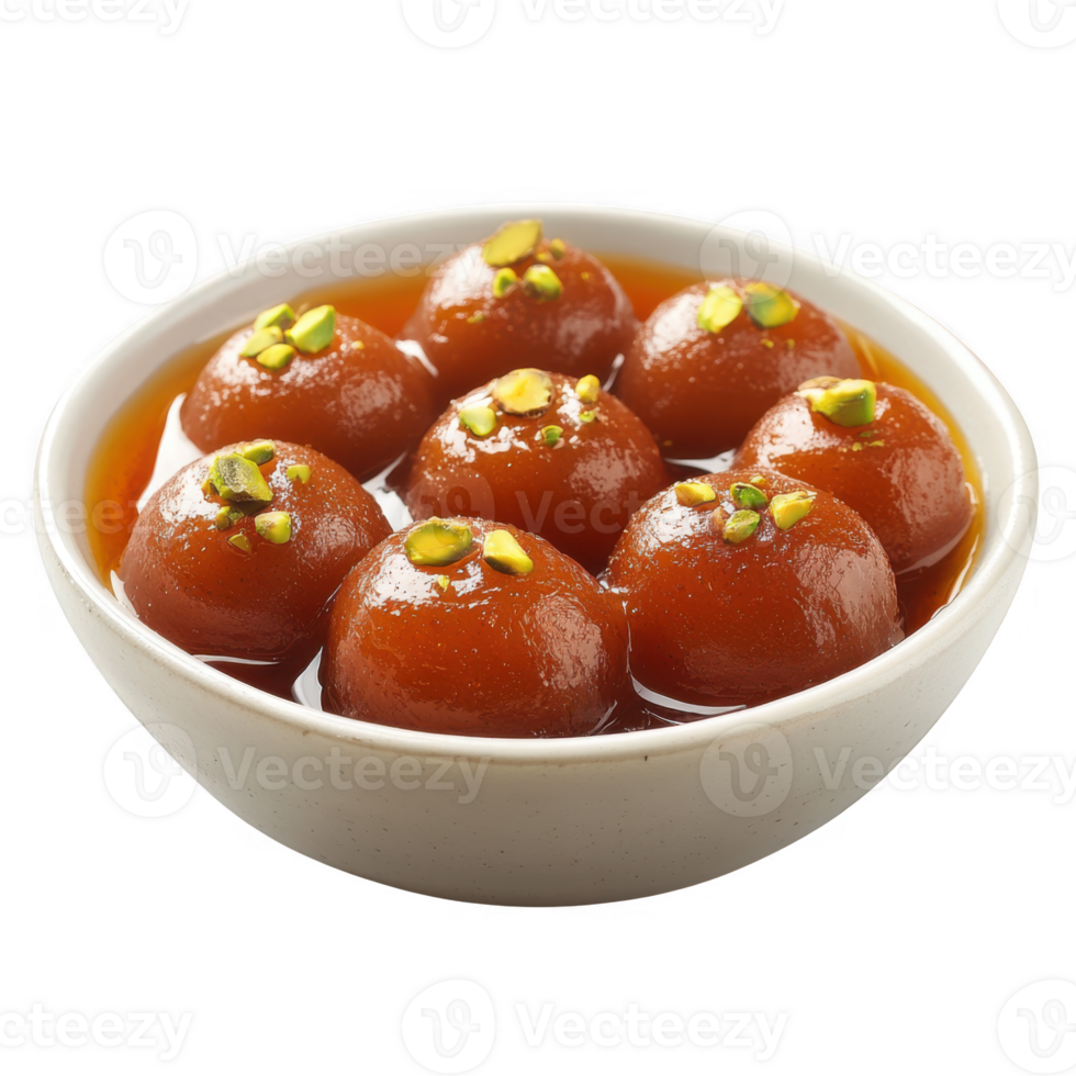 A bowl of indian sweets with pistachios on top png
