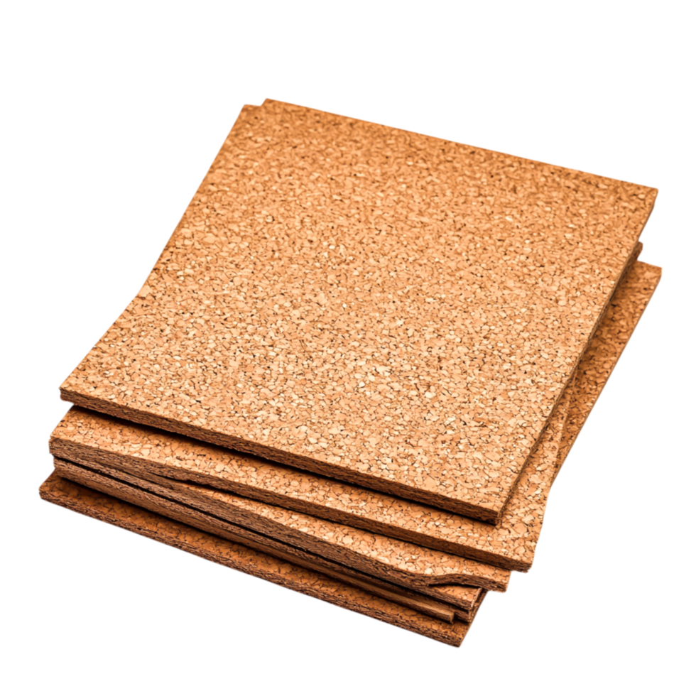 Natural Cork Sheets for Various Crafts and Home Decor Projects png
