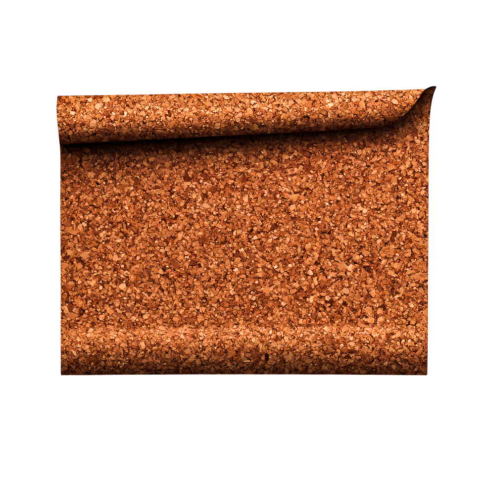 Textured Cork Material Rolling Surface for Background or Craft Projects png
