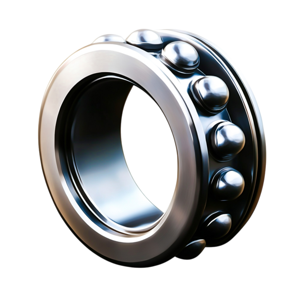 Metallic Ball Bearing with Smooth Surface and Reflective Finish for Engineering Use png