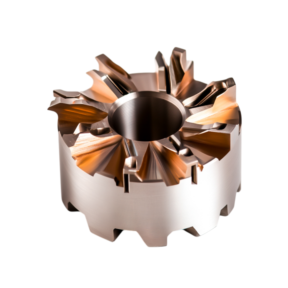 Precision Metal Milling Cutter Tool with Sharp Teeth for Industrial Machinery Use png