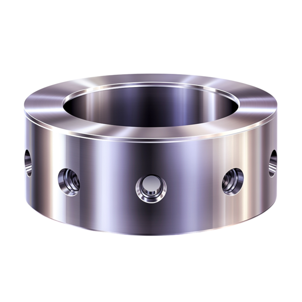Metal Connector Ring with Holes for Industrial and Mechanical Applications png