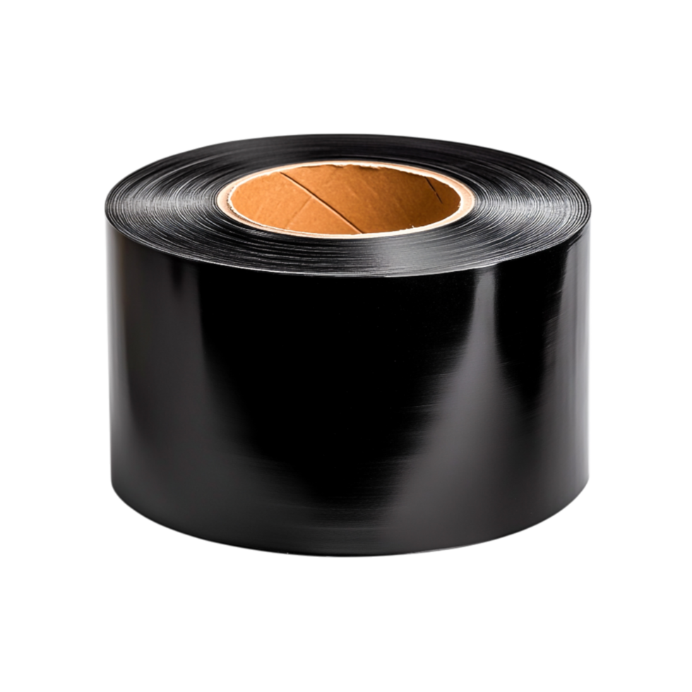 High-Quality Roll of Black Adhesive Tape for Various Craft and Repair Projects png