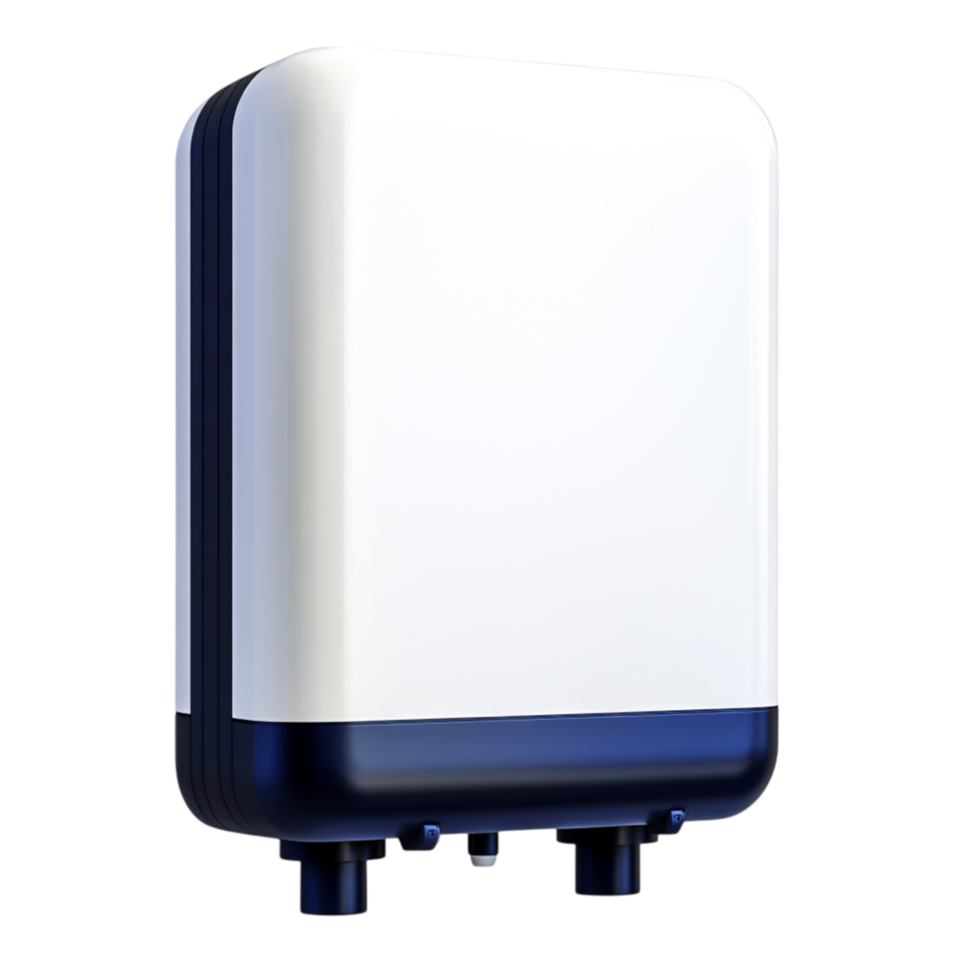 Modern Digital Device Standing Against a Minimalist Background with Sleek Design png