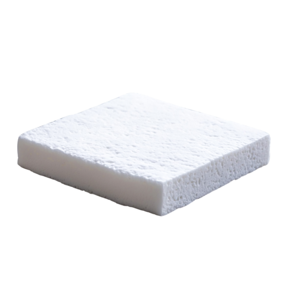White Piece of Textured Foam for Crafting, Design, and DIY Projects png