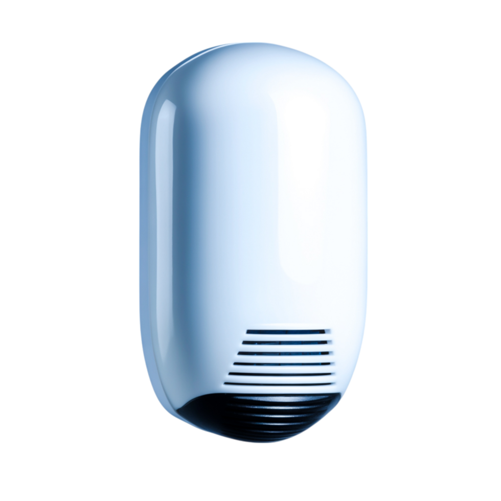 White Automatic Hand Dryer for Public Restrooms and Commercial Spaces png
