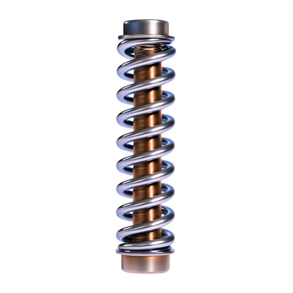 Metallic Coil Spring for Mechanical and Industrial Use png