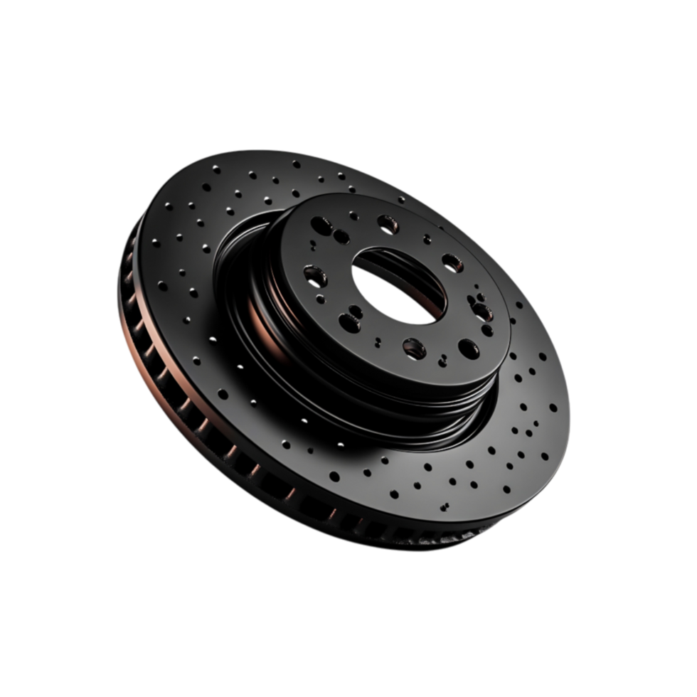 High-Quality Car Brake Disc Isolated for Automotive Projects png