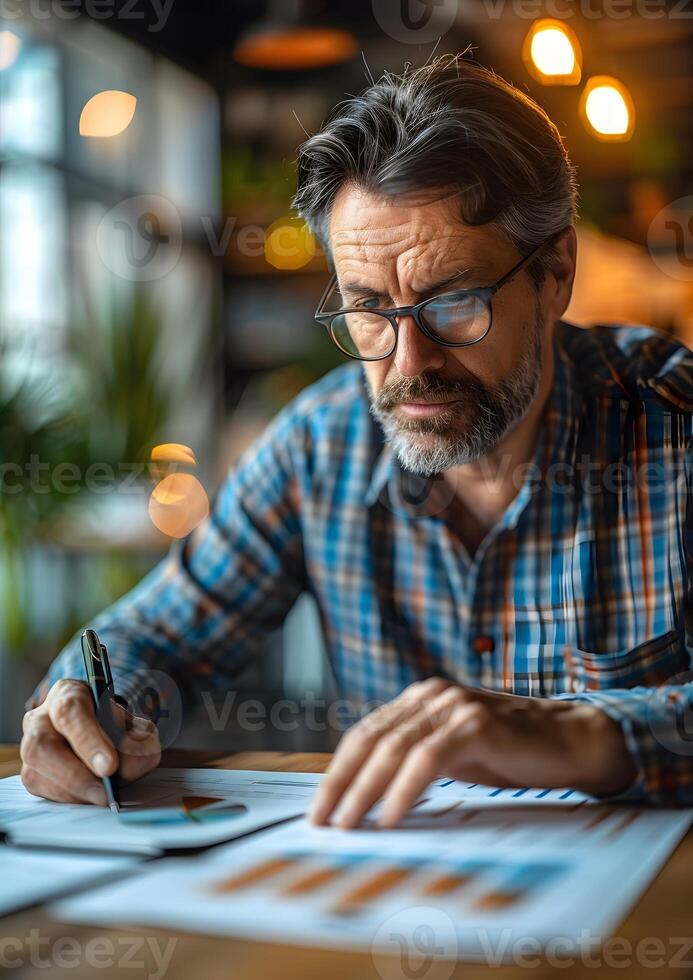 investor discussing the impact of macroeconomic factors on asset prices in meeting photo