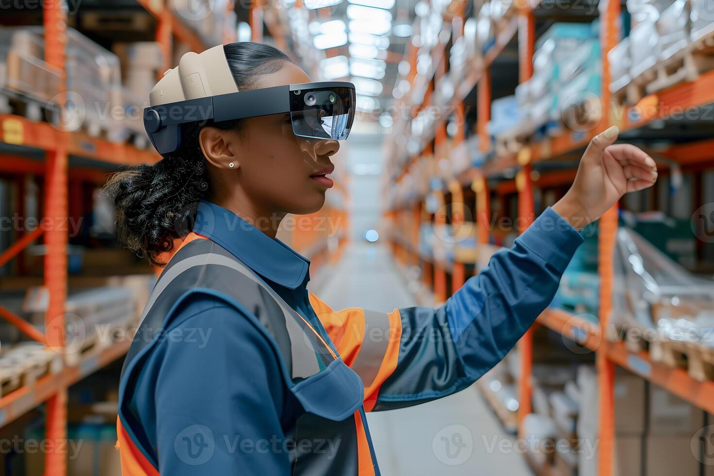 inventory scanning with AR glasses in real-time photo