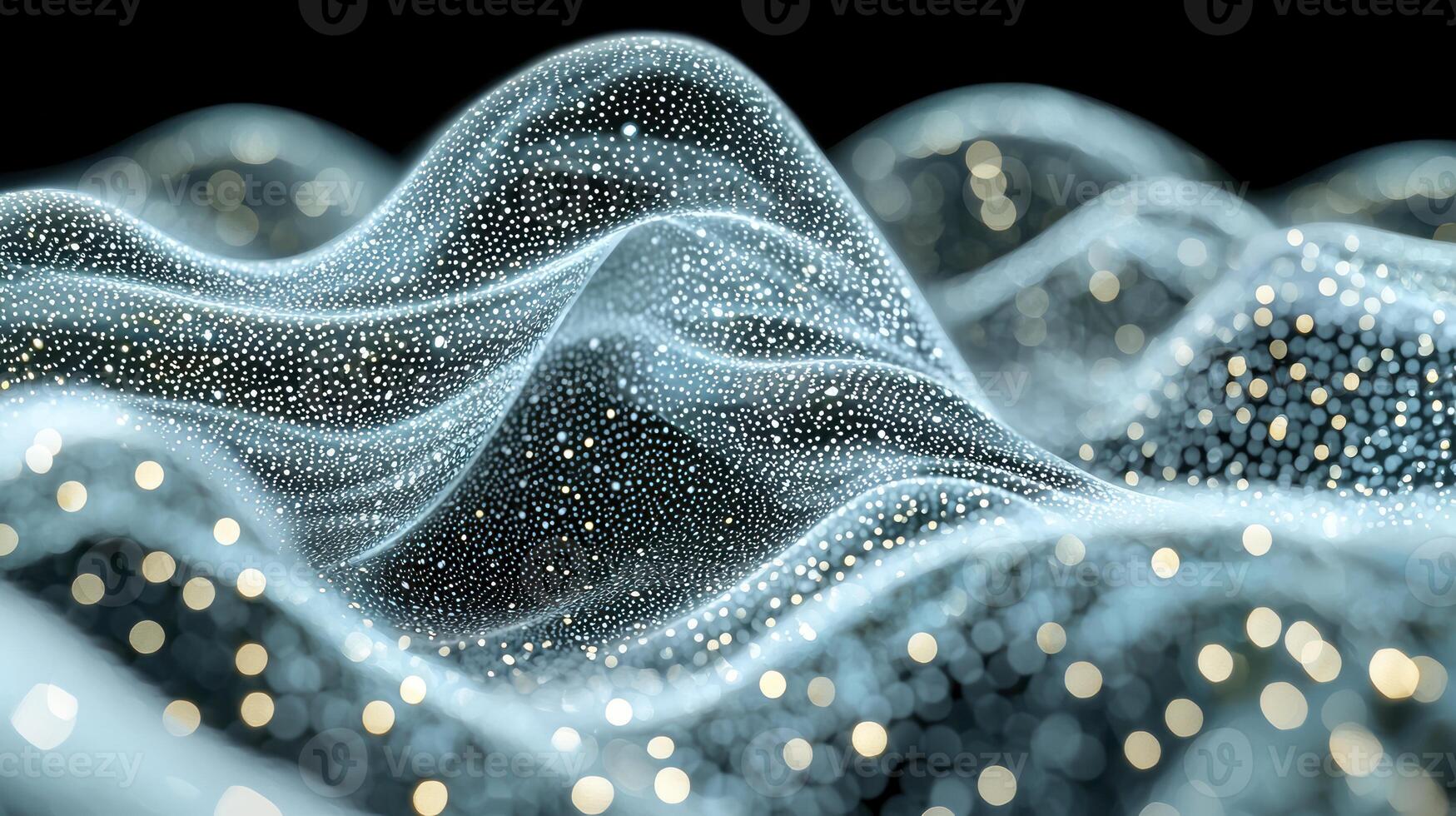 A wave of light and water is shown in this image photo