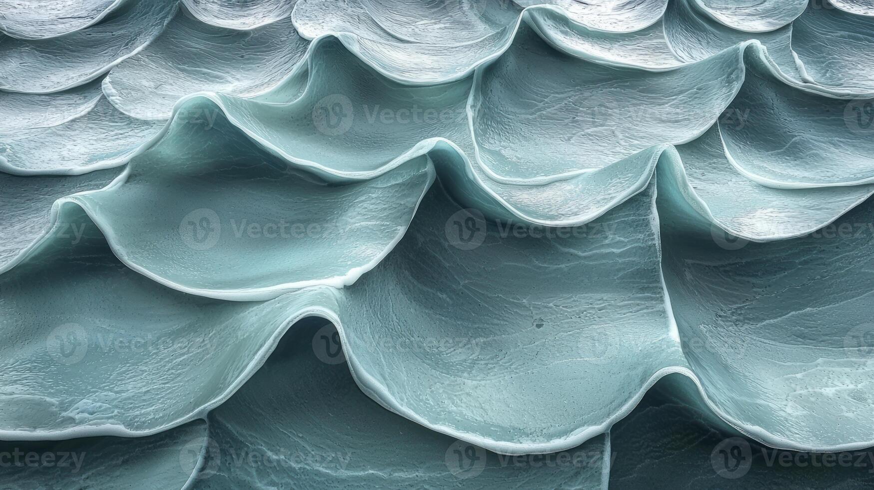 A close up of a wavy pattern on a surface photo