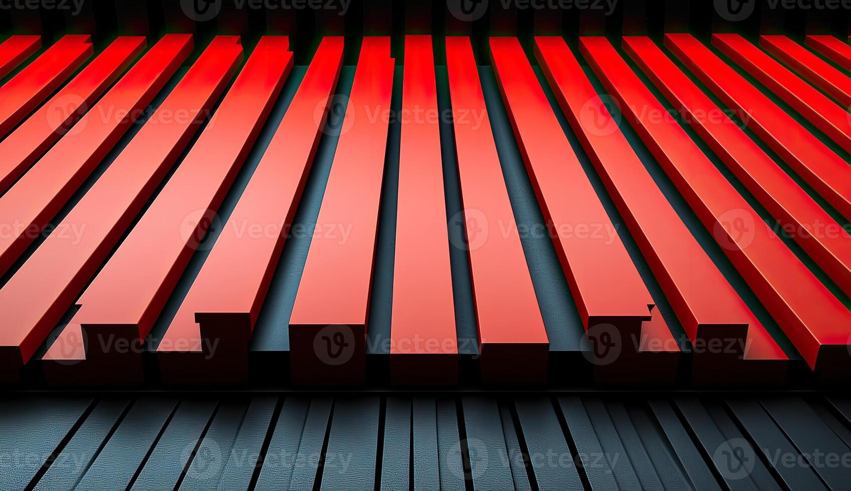 Red and Black Geometric Structure photo