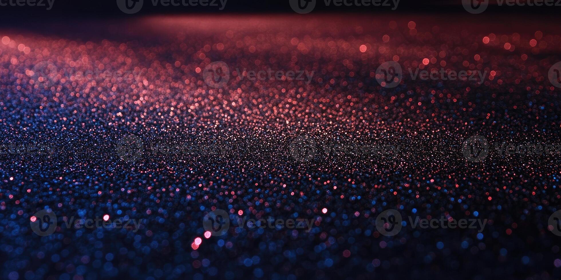 A close up of a red and blue light photo