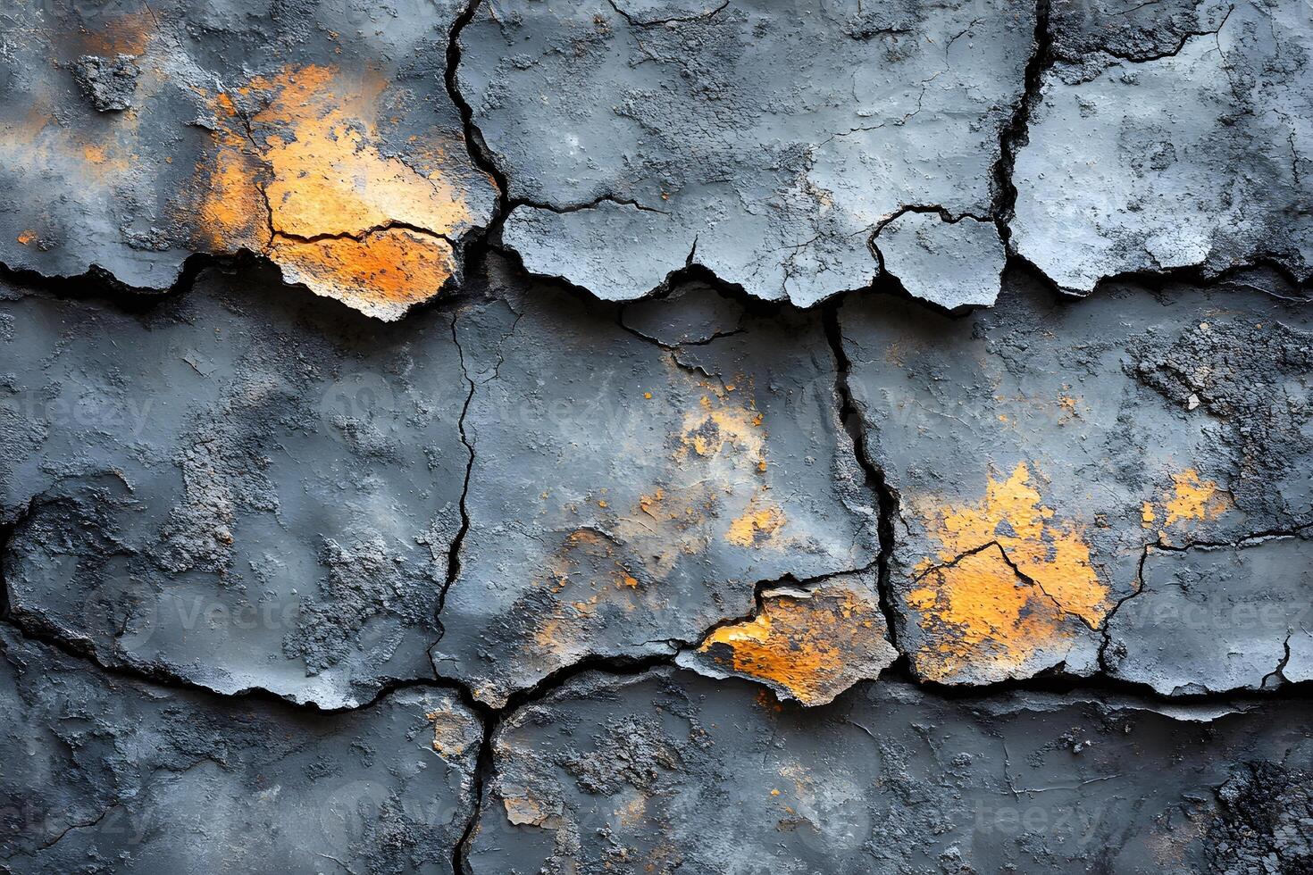 Textured Abstract Background with Cracked Paint Patterns for Design Projects photo