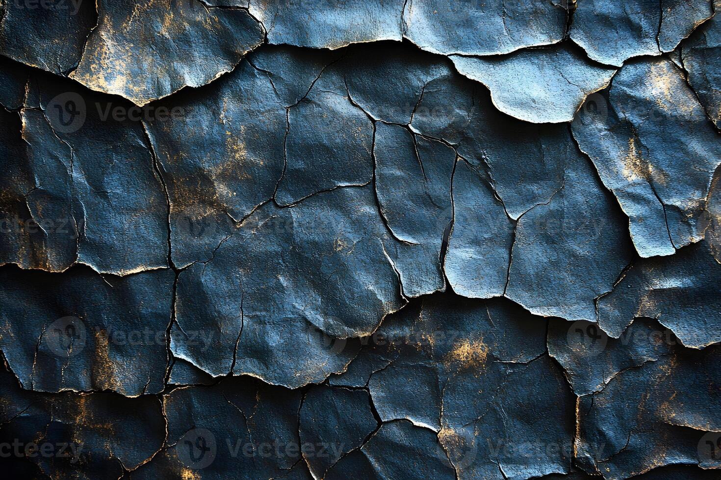 Abstract Earthy Texture with Cracked Dark Surface for Art and Design photo