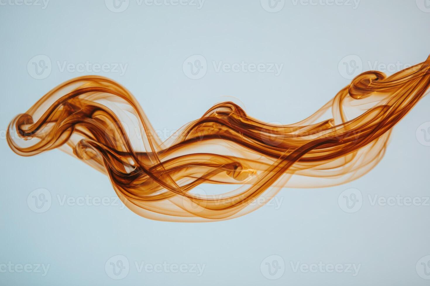 Brown lines intertwine gracefully, forming fluid shapes against a light backdrop. The movement suggests energy and creativity, evoking a sense of grace and elegance in design. photo