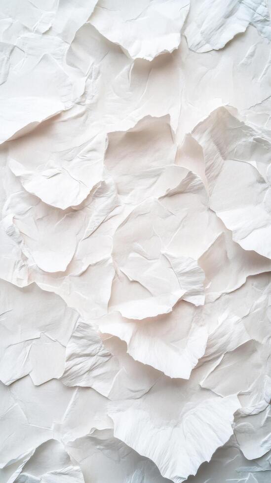 Abstract White Paper Texture Design photo