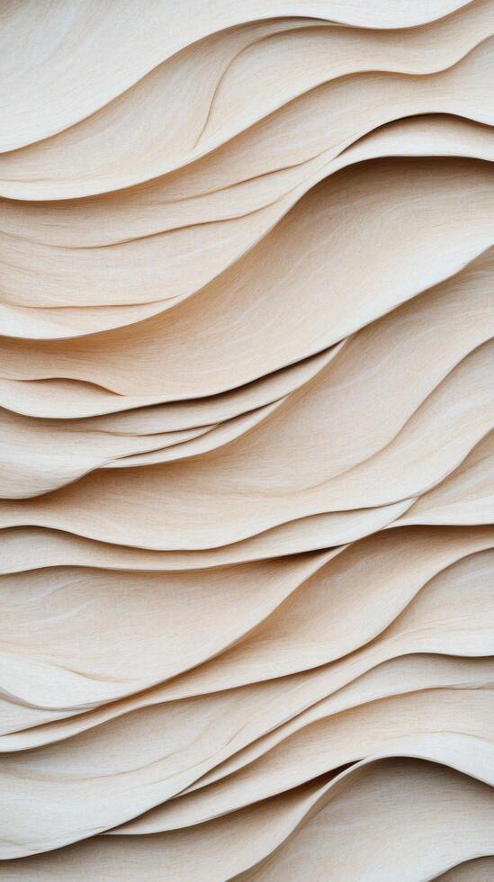 Abstract Wood Paneling Design A Study in Organic Forms and Subtle Hues photo
