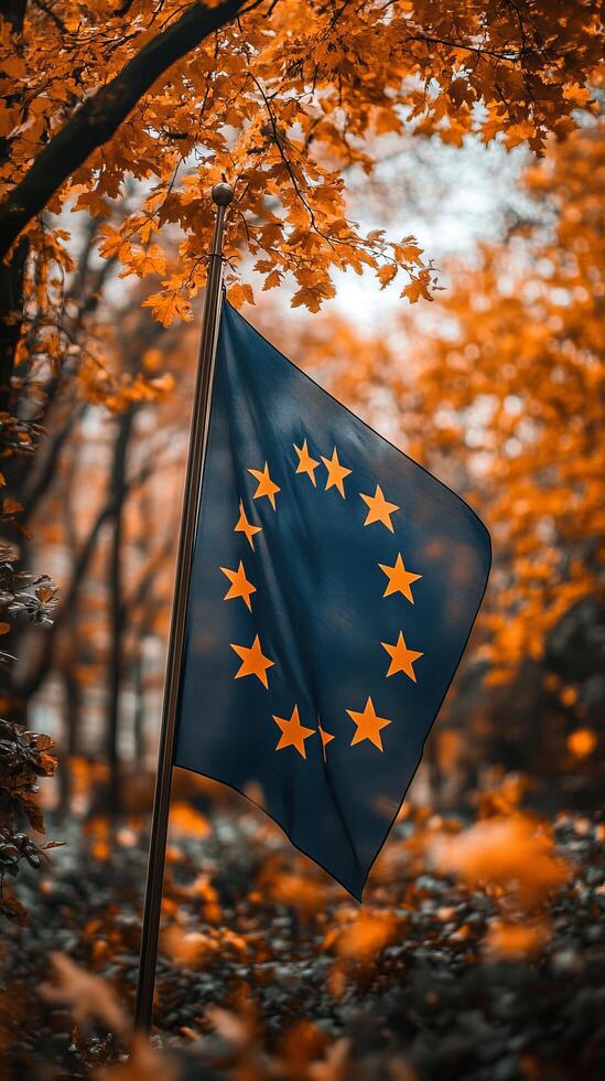 Willian closeimageofbigeuropeanunionflagbackground addf e c e e b ae dc topaz enhance w creative digital vibrant composition modern design for photo
