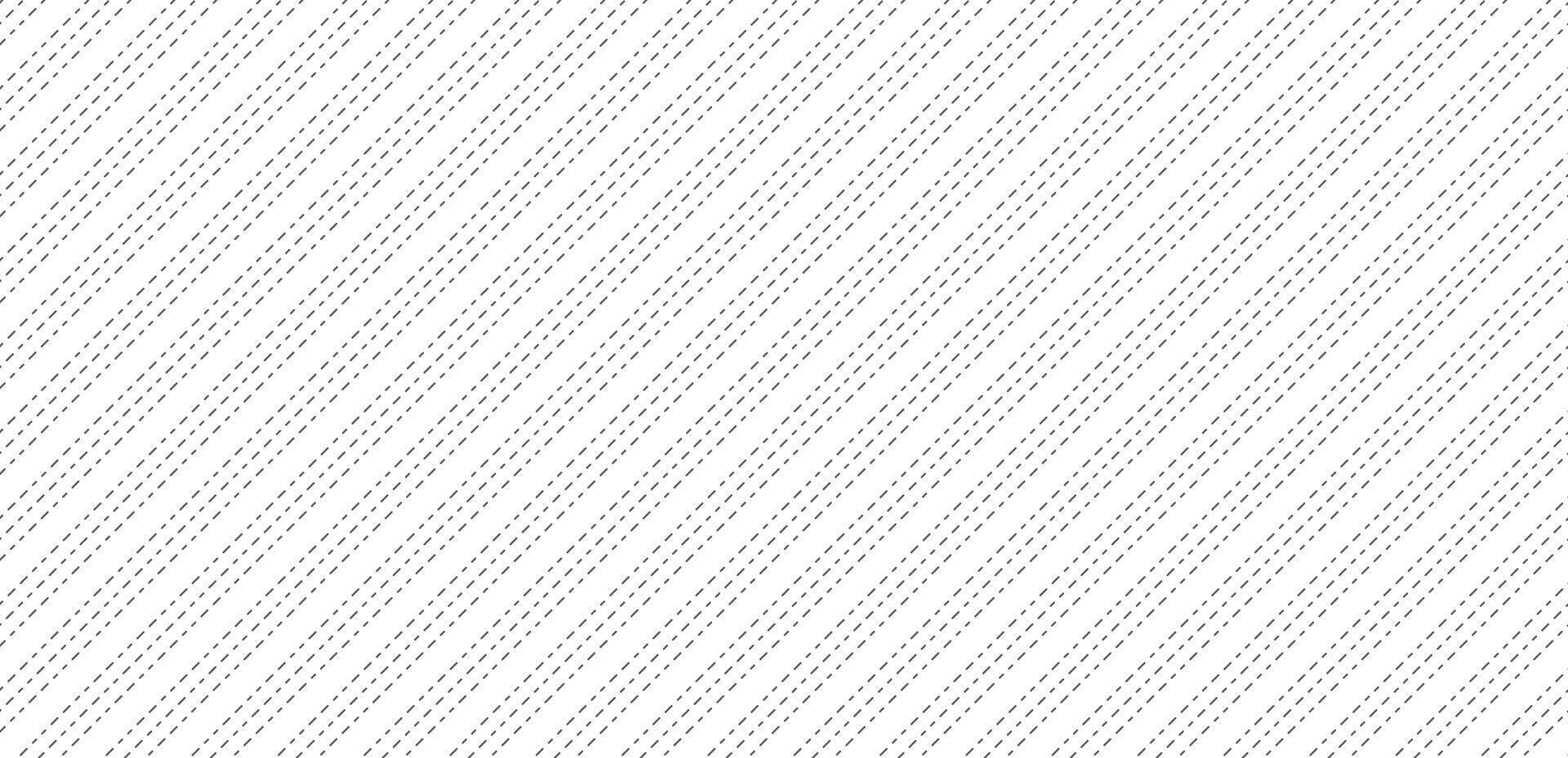 Geometric line art seamless pattern in black and white vector
