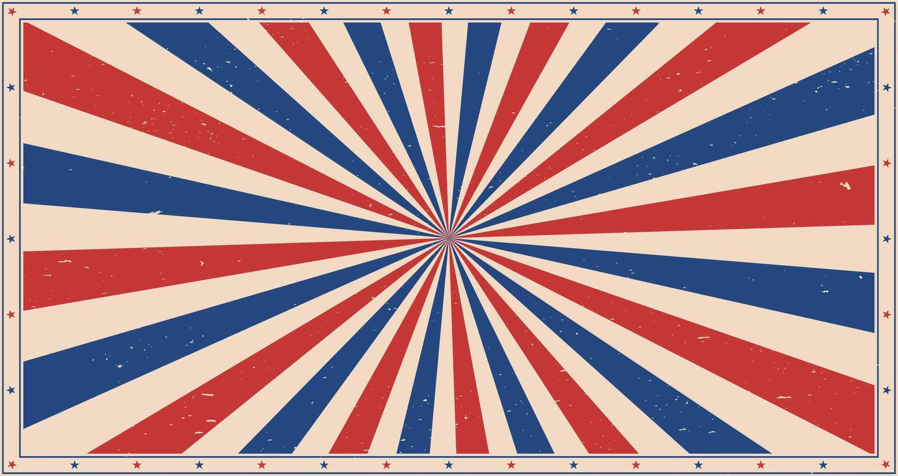Carnival or circus sunlight rays background vector