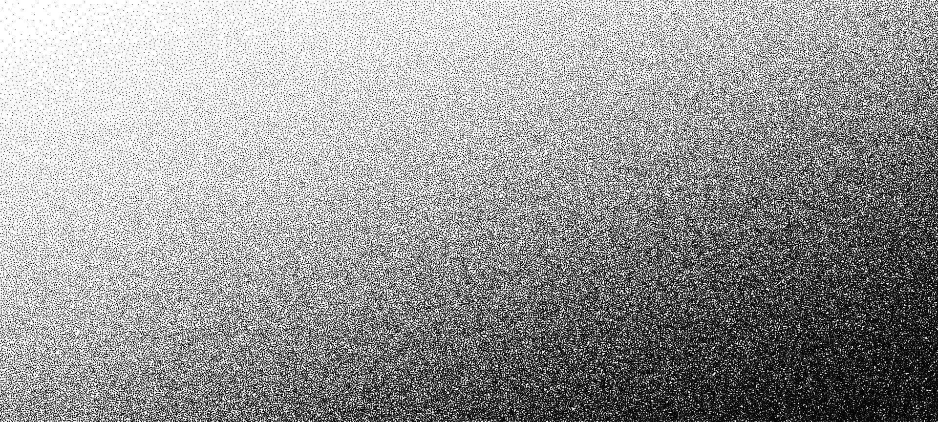 Gradient noise grain background, dot pattern vector