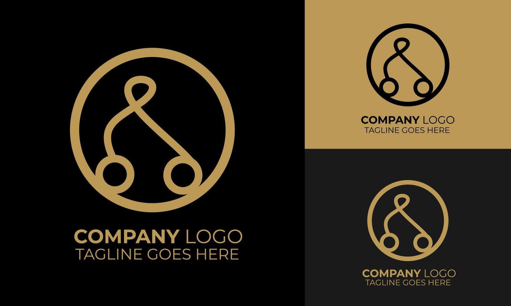 Digital Innovation Logo Design vector